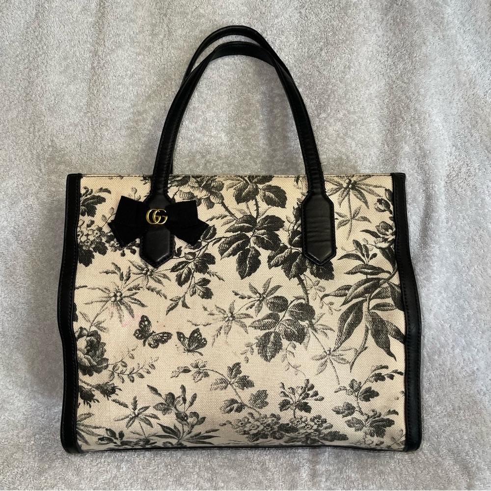 Gucci GG Ribbon Herbarium Tote